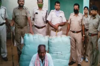 ganjai sized in boudha, one arrest