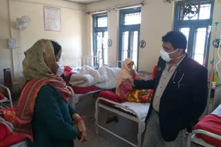 kamlesh kumari inspects Bhoranj Hospital