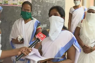 asha workers Protest latest news in adilabad