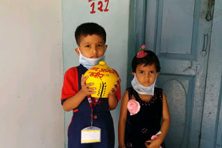 4-year-old student gave his piggy bank in Chief Minister Relief Fund