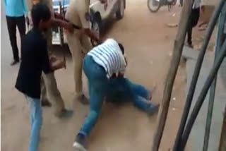 Telangana constable suspended for thrashing man