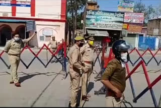 violated lockdown in mathura