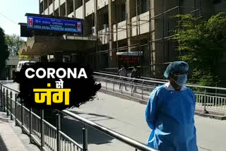 Two nursing staff  corona infected