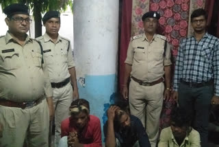 3 thieves caught stealing at Khamtarai farm in Raipur