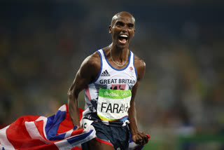 four-time Olympic gold medallist Mo Farah