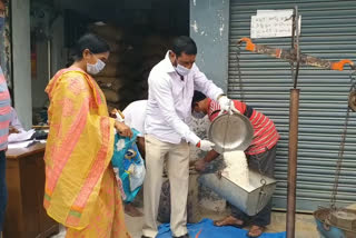 12-kgs-ration-distribution-at-hyderabad-chaitanyapuri