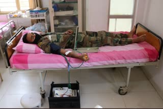 blood_donation by soldiers in bengaluru