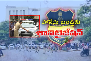 sanitisation-for-petrolling-vehicles-in-hyderabad-commissionerate