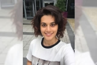 COVID-19 lockdown: Taapsee continues her hair-raising experiments