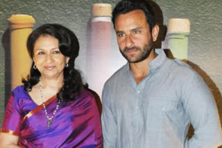 saif ali khan on Sharmila tagore