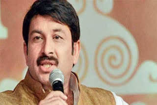 manoj tiwari coronavirus  coronavirus  tablighi jamaat  കൊവിഡ് നിരീക്ഷണത്തിൽ കഴിയുന്ന തബ്‌ലീഗ് ജമാഅത്ത് അംഗങ്ങൾ  ഡൽഹി ബിജെപി പ്രസിഡന്‍റ് മനോജ് തിവാരി  മനോജ് തിവാരിക്കെതിരെ ഭീഷണി  ഡൽഹി ബിജെപി പ്രസിഡന്‍റ്  ഗാസിയാബാദ് ആശുപത്രി  theat message to tiwari  tablig members threat to manoj tiwari  delhi bjp president