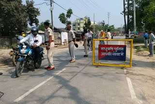 Vehicles are being thoroughly checked at all check posts