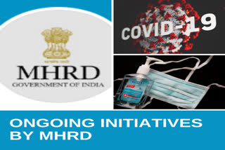 On Going Efforts of HRD Ministry to tackle COVID-19