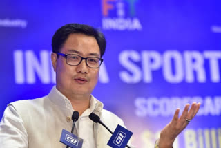 Kiren rijiju appeciates Hockey India's contribution