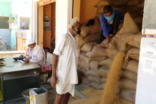 Distribution of food grains to needy in Solapur