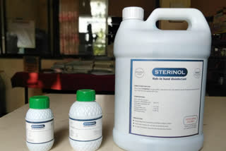 solapur produces three lakh liter sanitizer  per day