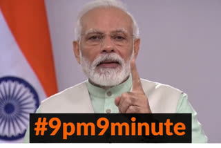 PM tweets #9pm9minute to remind people to light up diyas on Sunday night