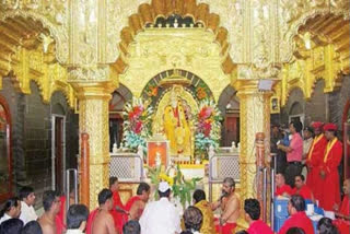 Shirdi Saibaba Temple receives online donation of over Rs 1.90 cr