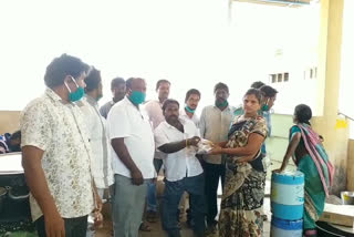 food distribution in east goadavari