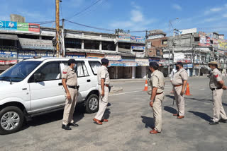 violating lockdown in bhiwani