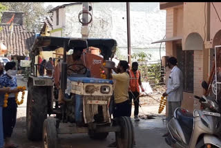 people of the ward committee honored the cleanliness messengers