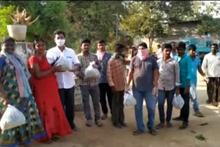 vegitables distribution in jaggayapeta