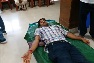 blood donation camp in kanthi, east medinipur