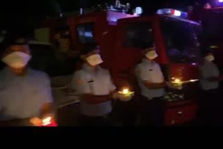 nariman point fire brigade department  responds to Modi's appeal