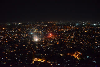 Entire city dipped in light in Gwalior