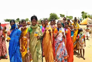 Ananatapur people who have ration cards but didn't get ration