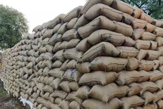 Paddy deteriorating in procurement centers in-bemetra