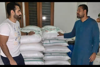 irfan pathan and yusuf pathan distribute 10000 kg rice and 700 kg potato amid coronavirus pandemic