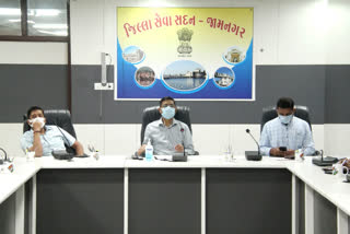 Etv Bharat, Gujarati News, Jamnagar News, Jamnagar Collector Ravishankar News, CoronaVirus