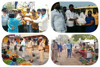 Distribution of Vegetables in anantapur