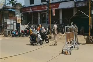 cuttack lockdown ,heavy security in whole town