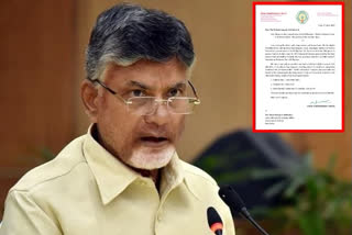 chandrababu wrote a letter to external affairs minister