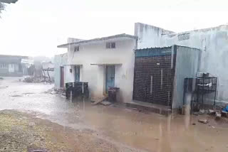 Heavy rain in several places in the district