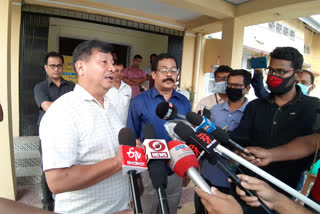 minister chandan brahma visited chirang