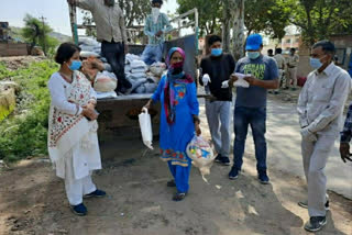 Ration kit distribution centers