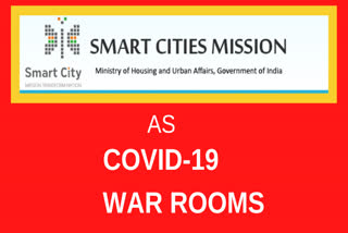 Smart City Missions using the Integrated Data Dash Boards at Command and Control Centers to monitor COVID-19