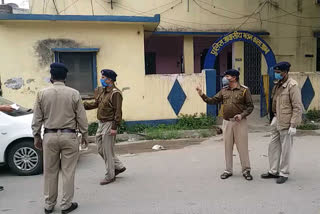 Sirmour police action on violation of curfew