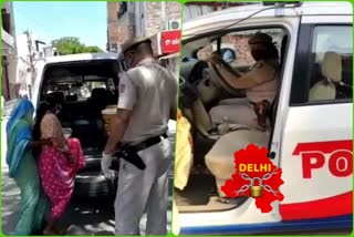 PCR van reached pregnant woman in 3 minutes admitted in hospital Delhi lockdown