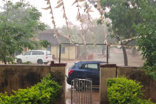 rain fall in border district bellary