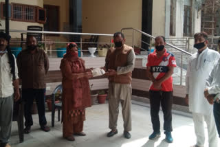 kangra BJP workers donation