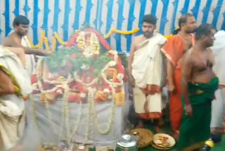 sheetala yagam second day at venkatagiri