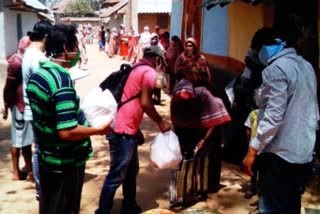 biswabharati helping needy people in shantiniketan , bolpur, birbhum