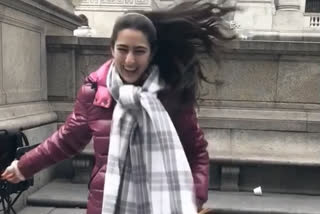 sara ali khan dance video