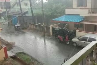 heavy rain fall in chikkamagulu