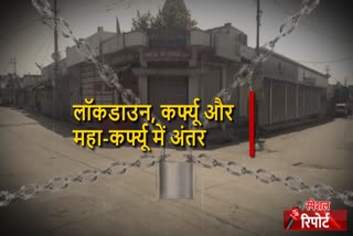 लॉकडाउन, कर्फ्यू और महा कर्फ्यू में अंतर,  Difference between lockdown, curfew and general curfew