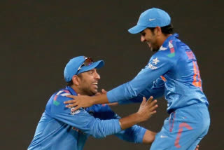 yuvi paa was my first crush when i came into team india says rohit sharma